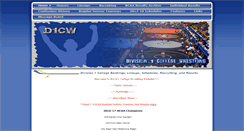 Desktop Screenshot of d1collegewrestling.net